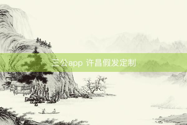 三公app 许昌假发定制