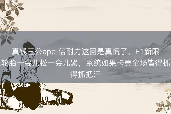 真钱三公app 倍耐力这回是真慌了，F1新限定让轮胎一会儿松一会儿紧，<a href=